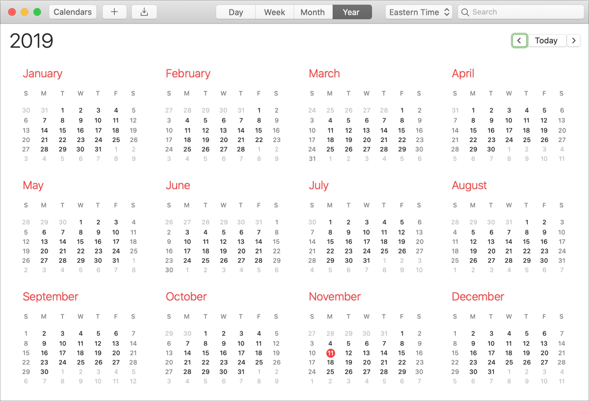 best calendars for mac